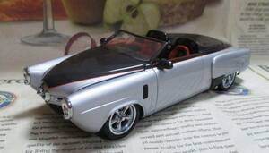 * ultra rare out of print * Dan Bally mint *1/24*1950 Studebaker Custom Rod silver / black 