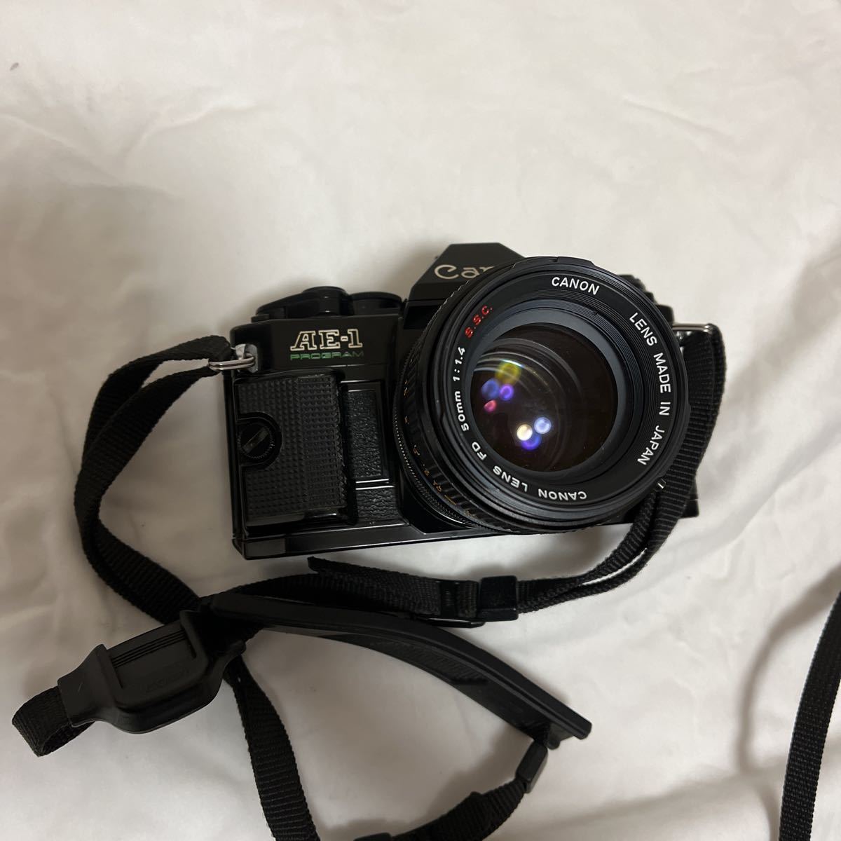 Canon AE-1 ブラック FD 50mm f/1.4 SSC(整備品