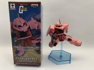 ガンダムシリーズ メックサーガフィギュア 機動戦士ガンダム MS-06S ザク シャア専用　【開封品】　/　ワールドコレクタブルフィギュア 