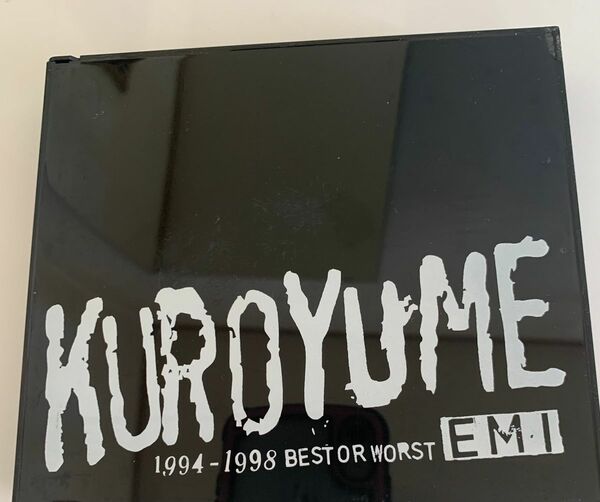 黒夢 KUROYUME EMI BEST WORST 2枚組　CD