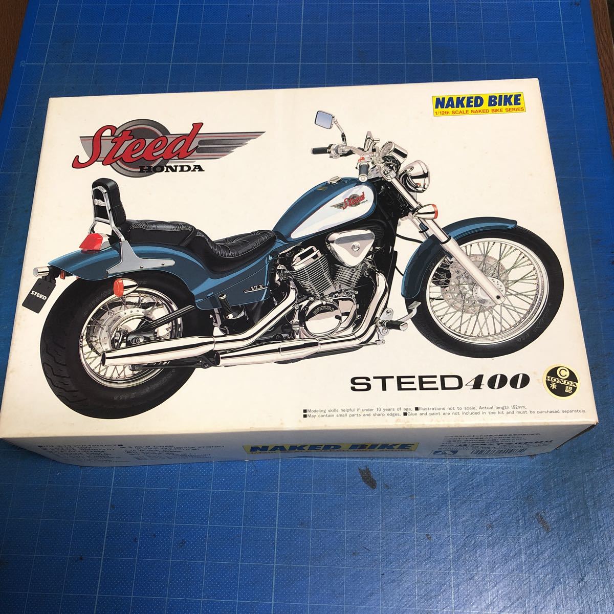 最高の品質の VSE STEED Motorcycle 400 1996 1/12 Aoshima Honda