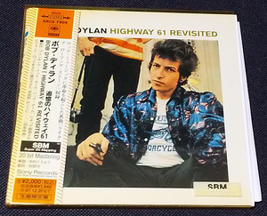 Bob Dylan - [帯付・紙ジャケ] Highway 61 Revisited 国内盤 Remastered CD Sony - SRCS 7904 ボブ・ディラン 1995年
