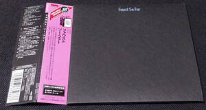 Faust - [帯付・紙ジャケ] So Far 国内盤 Remastered CD, Ltd. Polydor - UICY-9260 2003年 ファウスト NEU!, Kraftwerk, La Dusseldorf