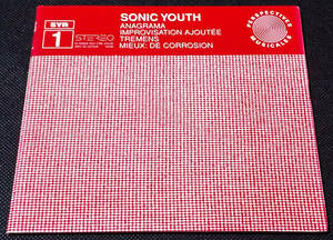 Sonic Youth - Anagrama US盤 CD Sonic Youth Records - SYR 1 1997年