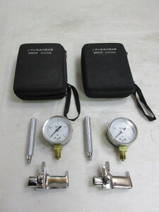 D167●PITOT GAUGE■圧力計2点セット■中古美品■ 