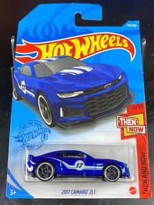 ホットウィール HOTWHEELS 2017 CAMARO ZL1 カマロ 青