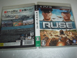 中古 PS3 R.U.S.E ルーズ 動作保証 同梱可 