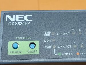 NEC レイヤ2スイッチ　QX-S824EP 24ポート　L2　　　スイッチ