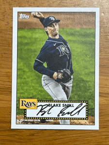 2021 Topps Series 1 ブレイク・スネル Blake Snell 1952 Redux T52-36