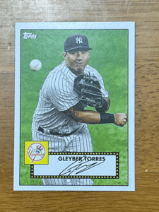 2021 Topps Series 1 グレイバー・トーレス Gleyber Torres 1952 Redux T52-38