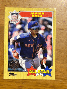 2022 Topps Series 2 ハビアー・バエズ Javier Baez 1987 Topps オールスター #87AS-44