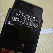 cadnica sanyo charger nc-310 コンセント 充電器？ n300 dc2.4v 送料520_画像7