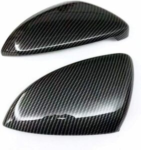 * new goods * Golf 7 Golf 7.5 VW Golf door mirror side mirror cover black carbon style 