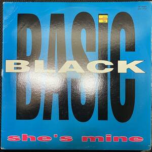 ■■■■■ HIPHOP,R&B BASIC BLACK - SHE'S MINE シングル レコード 中古品