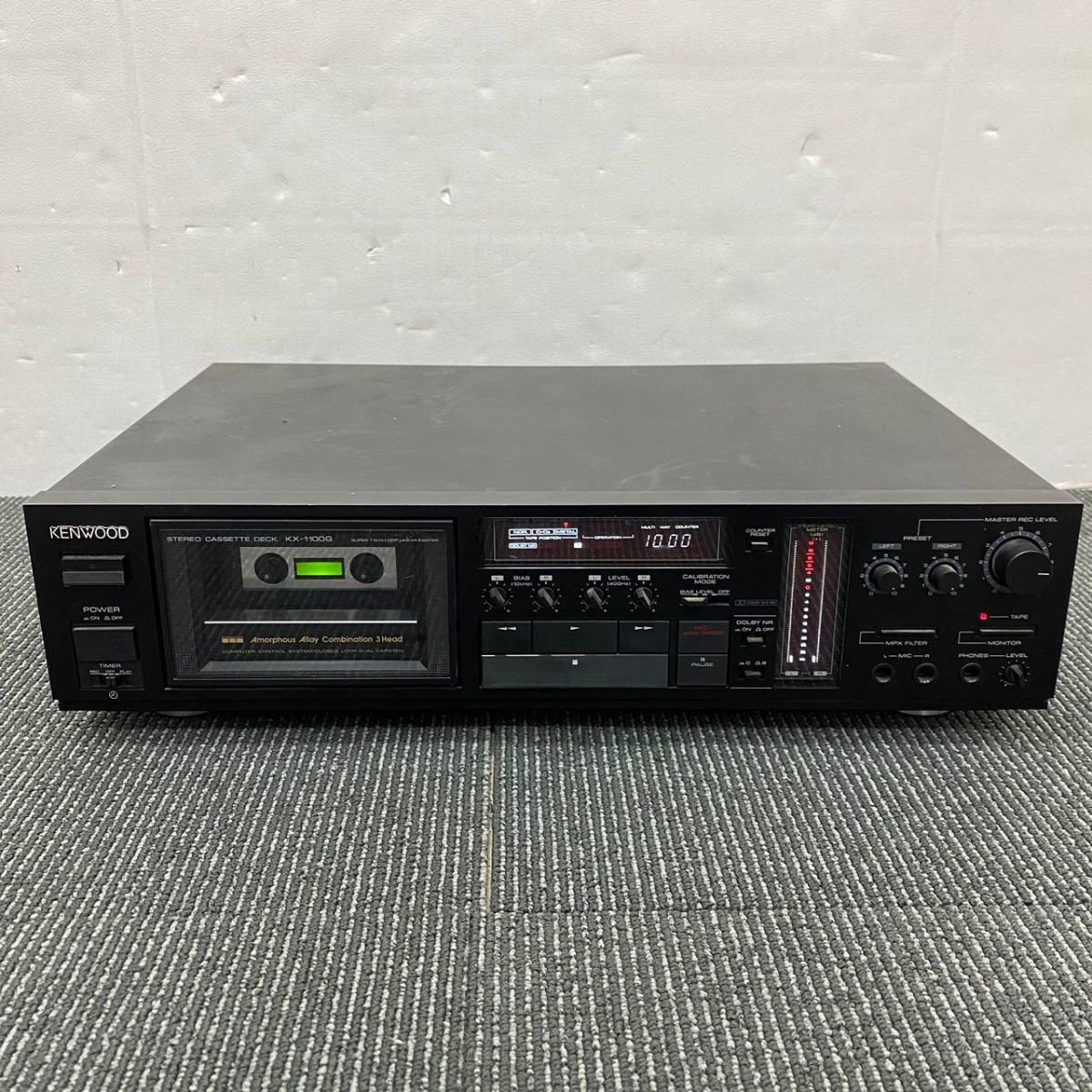 KENWOOD ステレオカセットデッキ KX-1100G-