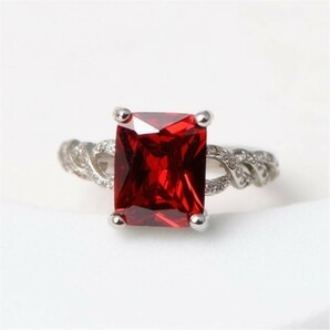 ▼ダイヤ屋本舗▼《限定販売》■ルビーダイヤモンドリング■《3ct》☆刻印有☆■プラチナ仕上■の画像1