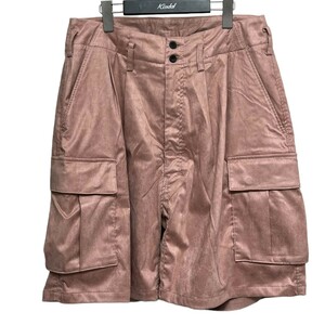 アンセルム ANCELLM　 2022SS FAKE SUEDE CARGO SHORTS 商品番号：8071000104090-071S-PAM