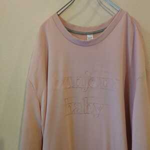 bonjour baby thin sweat salmon pink long height /Y1281