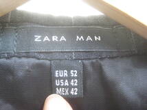 一点物!! ZARA MAN ザラ テーラードジャケット ストライプジャケット サイズ US 42_画像4