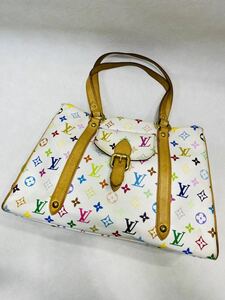 ルイ・ヴィトン Louis Vuitton オーレリア MM ショルダーバッグ 肩掛け トートバッグ モノグラムマルチカラー ブロン(ホワイト) レディース