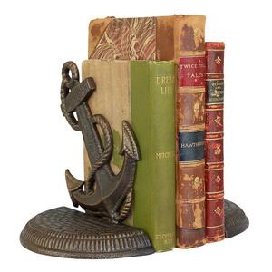 海の上のアンカー錨 鋳鉄風彫像 ブックエンド・ペア彫刻 記念品 装飾アート プレゼント 贈り物(輸入品