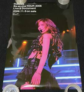 7454/ melody. メロディ 両面 ポスター / Lovin' U Be as one TOUR 2006 発売告知 / B2サイズ