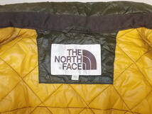 e18◆THE NORTH FACE キルティングジャケット◆サイズ90(L) 茶タグ復刻 ノースフェイス Excelloft キルティングジャンパー 海外モデル 5B_画像5