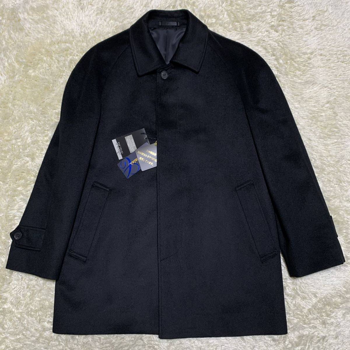 お買い得!】 【極美品】カシミヤ100% Dady Costa バルマカンコート