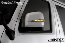 アベスト ハイエース VAN S-GL DX GLパッケージ WAGON グランドキャビン GL ドアミラーウインカーレンズ付カバー 未塗装 AV-069_画像5