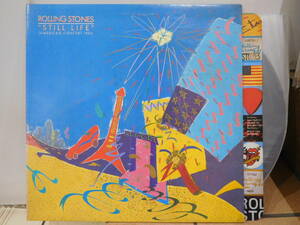 ○ROLLING STONES/STILL LIFE (AMERICAN CONCERT 1981) UK輸入見開きLPレコード CUN 39115