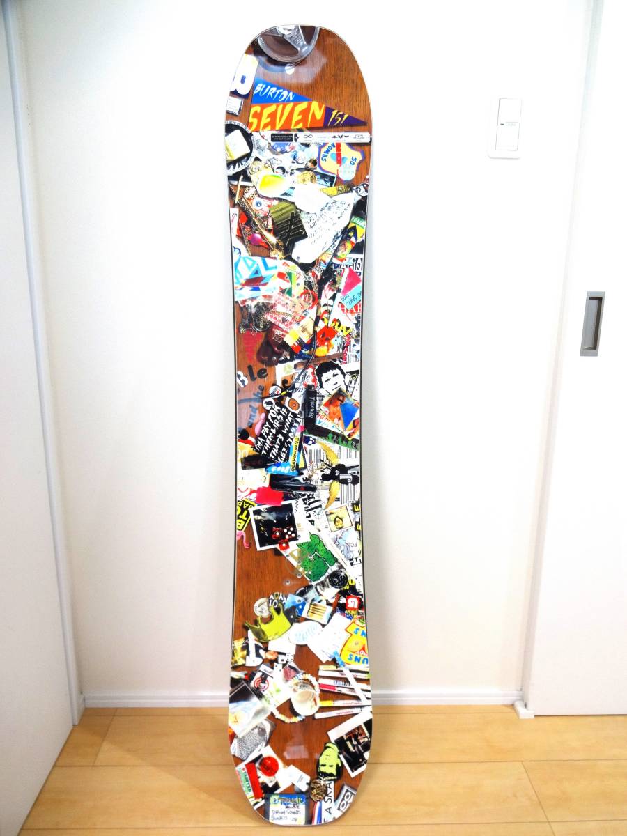 BURTON SEVEN 158cm バートン スノーボード 板 - スノーボード