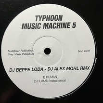 DJ Beppe Loda & Alex Mohl / Typhoon Music Machine 5 [Typhoon LOD 06/05] COSMIC_画像2