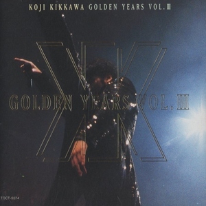 吉川晃司 / GOLDEN YEARS VOL.III / 1996.03.20 / ライブ・アルバム / TOCT-9374