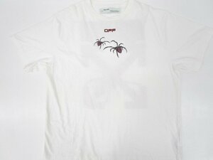 [即日発送]★良品★ Off-White ARACHNO ARROWS 半袖Tシャツ OMAA038S20185001 スパイダー アローロゴ オーバーサイズ XL 白 ホワイト 371