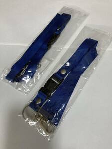 KANKO neck strap navy plain 2 piece not for sale unused goods 