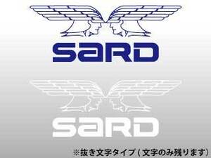 SARD サード ステッカー WING(L) ホワイト