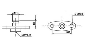 SARD サード フューエルレギュレターアダプター SRA06 インプレッサ GDB H12.10～ EJ20