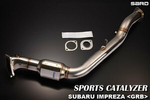 SARD サード スポーツキャタライザー インプレッサ STi CBA-GVB H22.7～ EJ20 ターボ 6MT