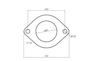 SARD Sard muffler parts catalyst gasket Lexus GS350 GRS191 H17.8~ 2GR-FSE IN