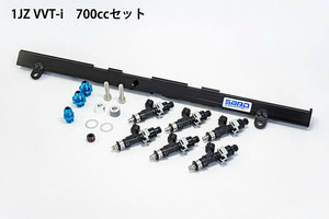 SARD サード フューエルデリバリーパイプ＆インジェクターセット 900cc 8φ ヴェロッサ JZX110 H12.10～H16.11 1JZ-GTE