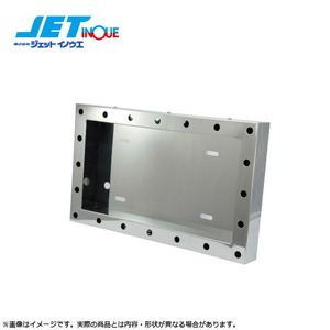 JETINOUE jet inoue Pilot lamp installation hole attaching number plate frame medium sized 