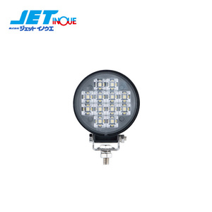 JETINOUE ジェットイノウエ LEDワークランプ 丸型 12W 3インチ WL-38 [12V/24V 共用]