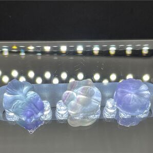 ブルーフローライト パーツ 3個セット
