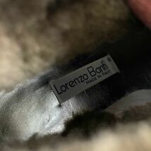 Lorenzo Banfi ロレンツォバンフィ 34.5 22.0 革靴 レースアップシューズ ウィングチップ 本革 レザー ファー スエード 茶色 ブラウン/ZB70_画像6