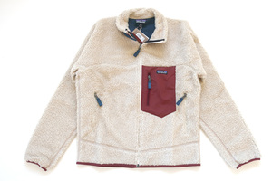 (M)Patagonia Retro-XパタゴニアレトロXフリースジャケットDark Natural w/Sequoia Redナチュラル Style No. 23056