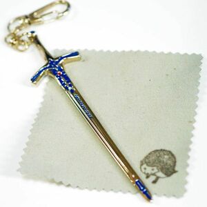  брелок для ключа fateek сеть для рыбы балка меч Saber . товары Saber золотой синий товары кольцо для ключей 