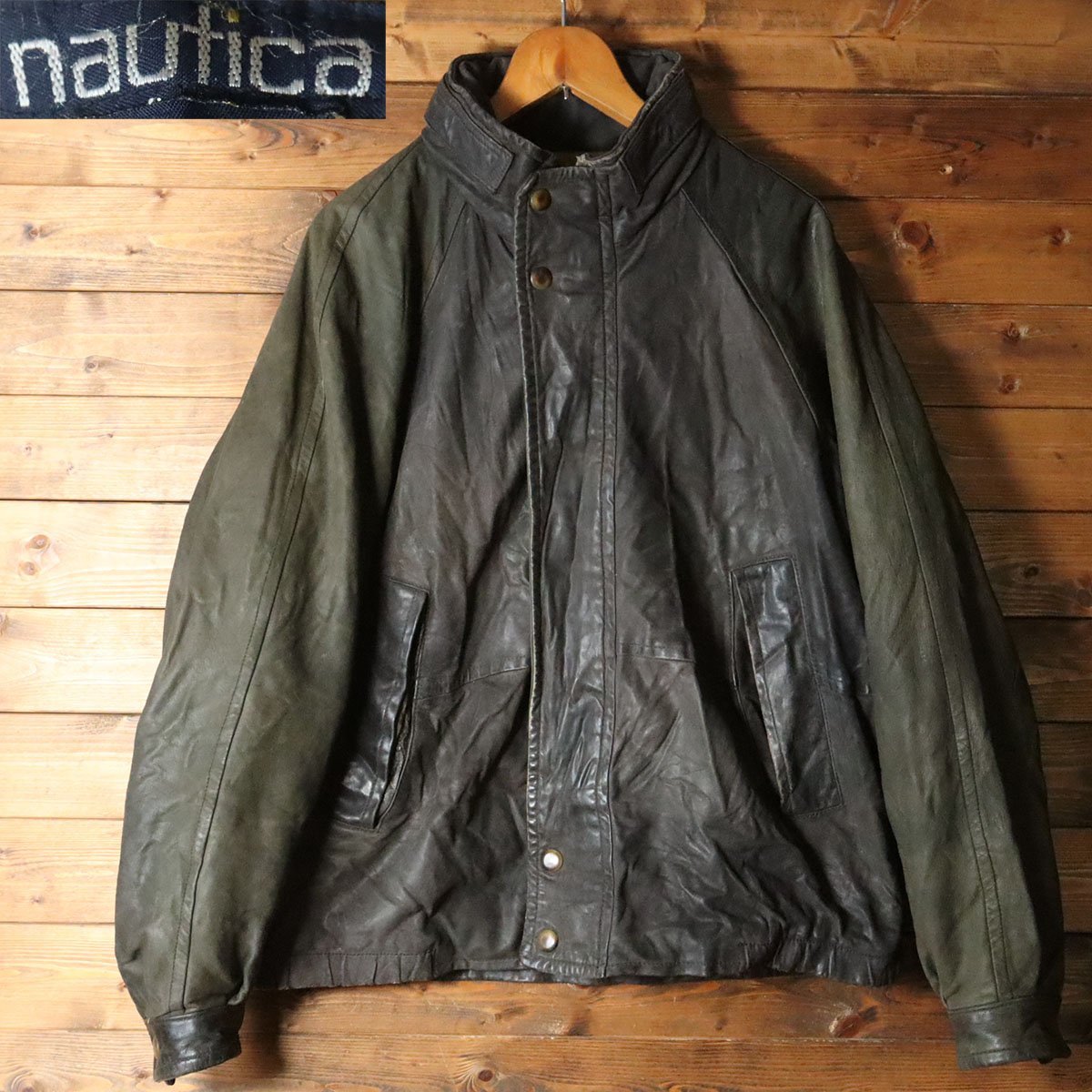 ヤフオク! -nautica レザー ジャケットの中古品・新品・未使用品一覧
