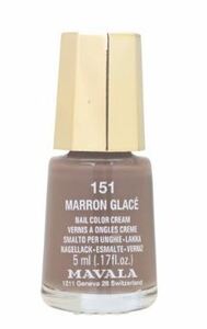 ネイル マヴァラ MAVALA ネイルカラー #151 マロングラッセ 5ml 151番 ネイルポリッシュ グレージュ　モカ　オシャレカラー