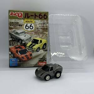 チョロＱ タルガ ルート66 FORD GT ガンメタリックwithレーシングストライプ （PQ00095