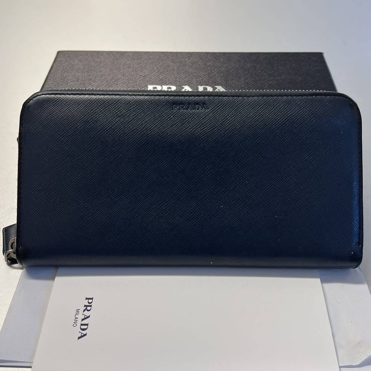 プラダ 2M1264 長財布 財布 サフィアーノ レザー ロゴ オーガナイザー